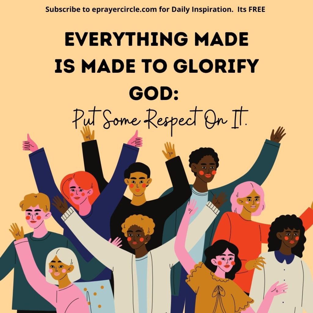 Everything Made to Glorify God